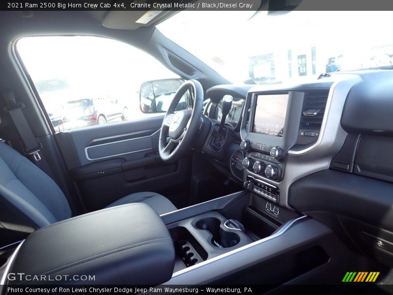 Granite Crystal Metallic / Black/Diesel Gray 2021 Ram 2500 Big Horn Crew Cab 4x4