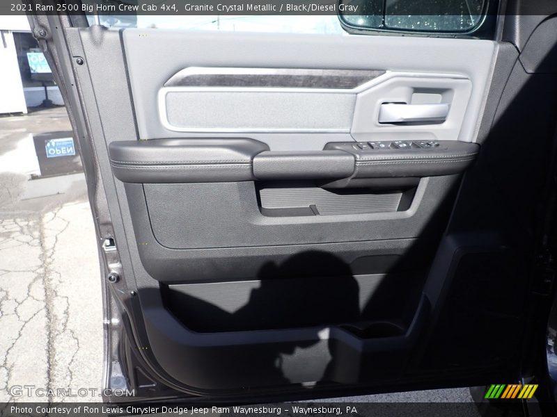 Granite Crystal Metallic / Black/Diesel Gray 2021 Ram 2500 Big Horn Crew Cab 4x4