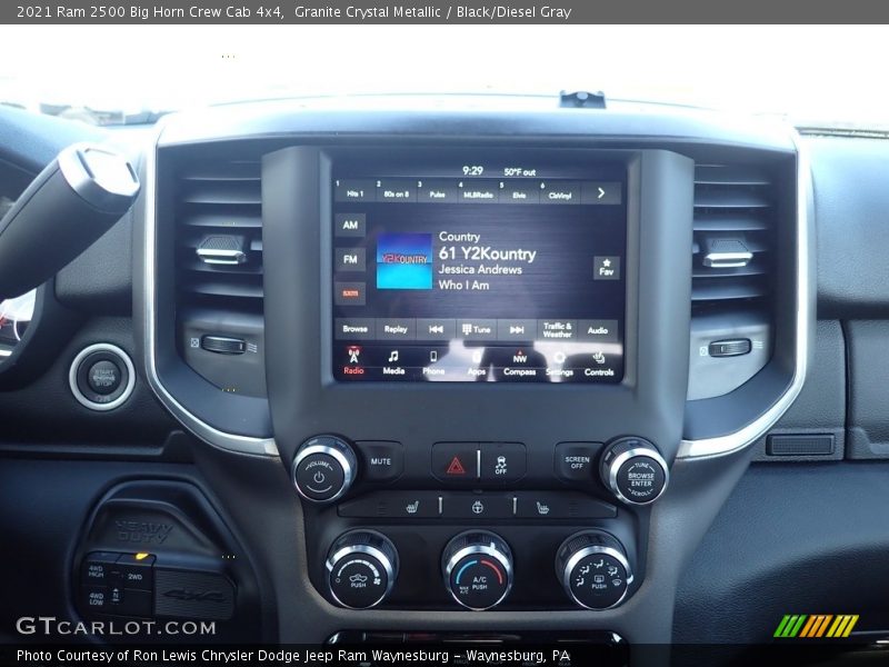 Granite Crystal Metallic / Black/Diesel Gray 2021 Ram 2500 Big Horn Crew Cab 4x4