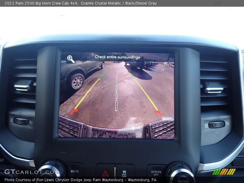 Granite Crystal Metallic / Black/Diesel Gray 2021 Ram 2500 Big Horn Crew Cab 4x4