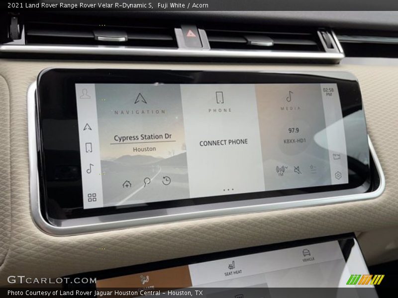 Fuji White / Acorn 2021 Land Rover Range Rover Velar R-Dynamic S