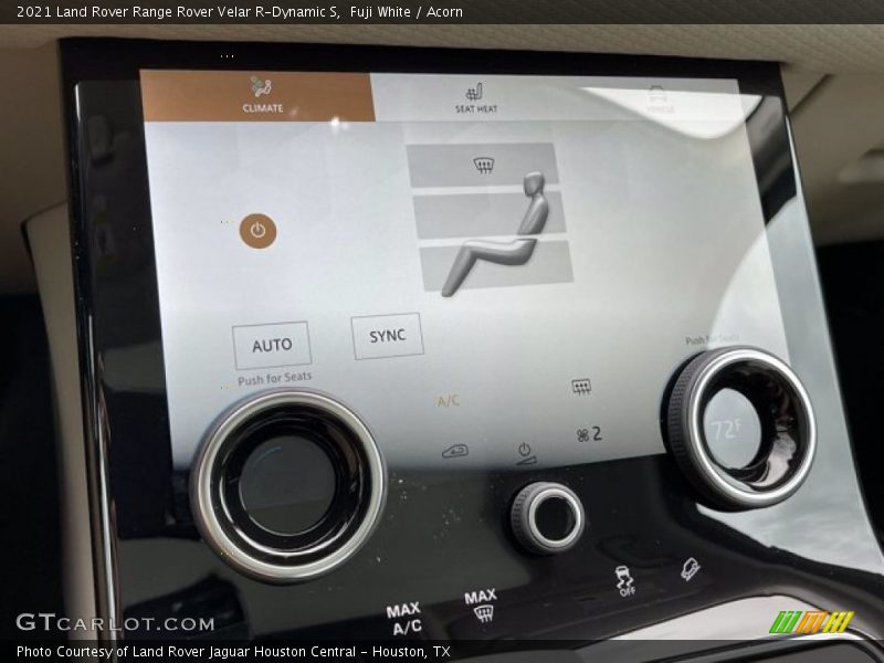 Fuji White / Acorn 2021 Land Rover Range Rover Velar R-Dynamic S