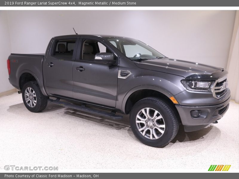 Magnetic Metallic / Medium Stone 2019 Ford Ranger Lariat SuperCrew 4x4