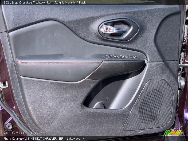 Sangria Metallic / Black 2021 Jeep Cherokee Traihawk 4x4