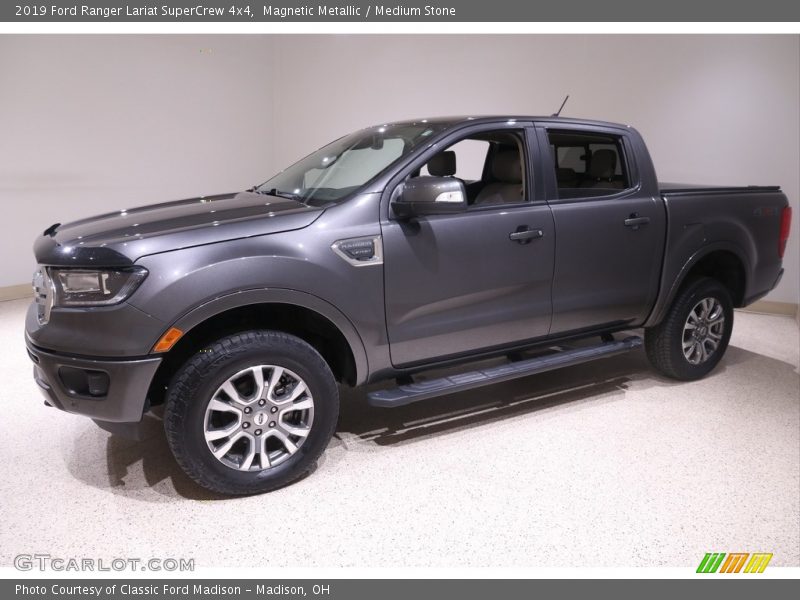 Magnetic Metallic / Medium Stone 2019 Ford Ranger Lariat SuperCrew 4x4