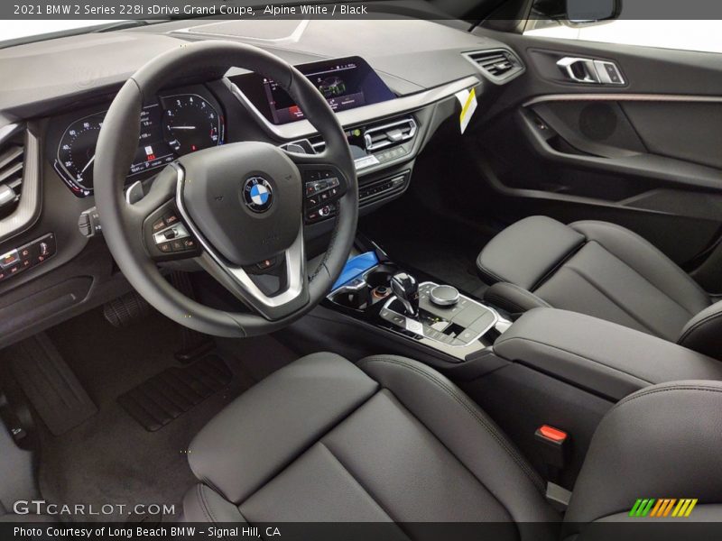 Alpine White / Black 2021 BMW 2 Series 228i sDrive Grand Coupe