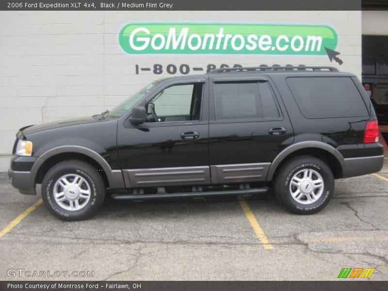 Black / Medium Flint Grey 2006 Ford Expedition XLT 4x4