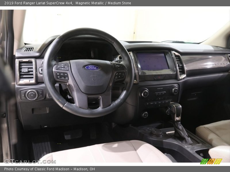 Magnetic Metallic / Medium Stone 2019 Ford Ranger Lariat SuperCrew 4x4