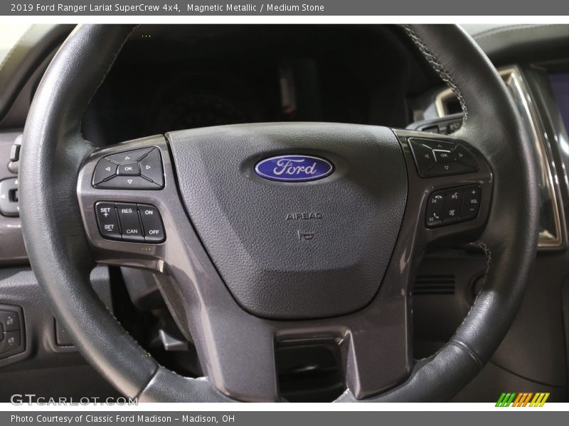 Magnetic Metallic / Medium Stone 2019 Ford Ranger Lariat SuperCrew 4x4
