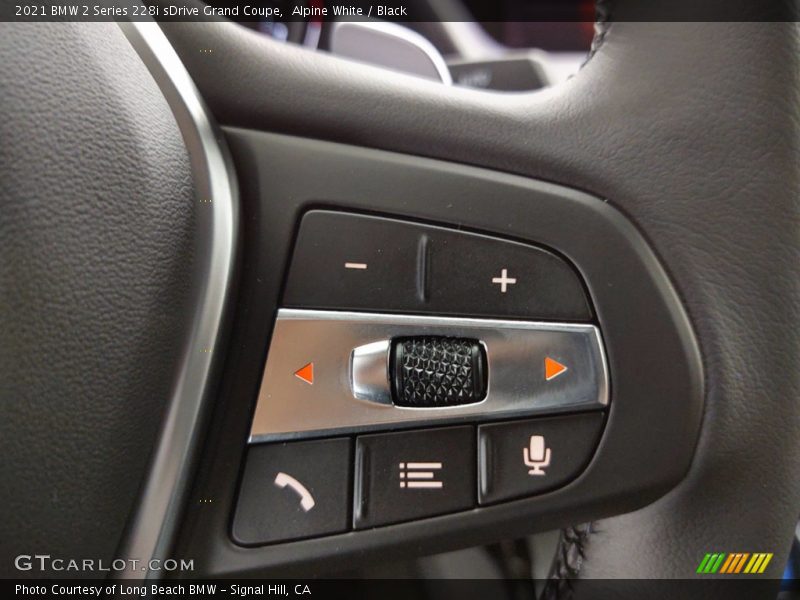 Alpine White / Black 2021 BMW 2 Series 228i sDrive Grand Coupe