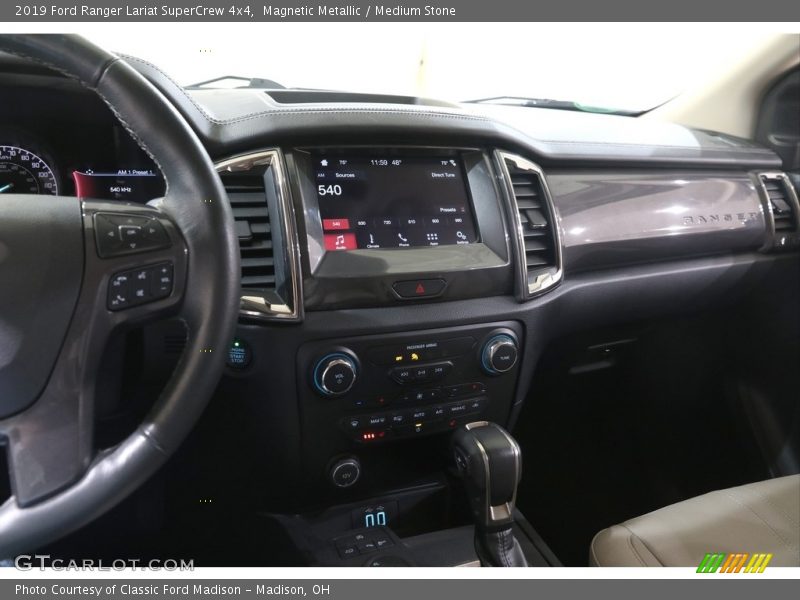 Magnetic Metallic / Medium Stone 2019 Ford Ranger Lariat SuperCrew 4x4