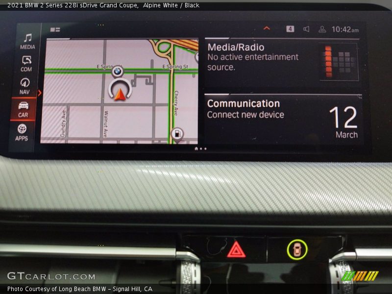 Alpine White / Black 2021 BMW 2 Series 228i sDrive Grand Coupe