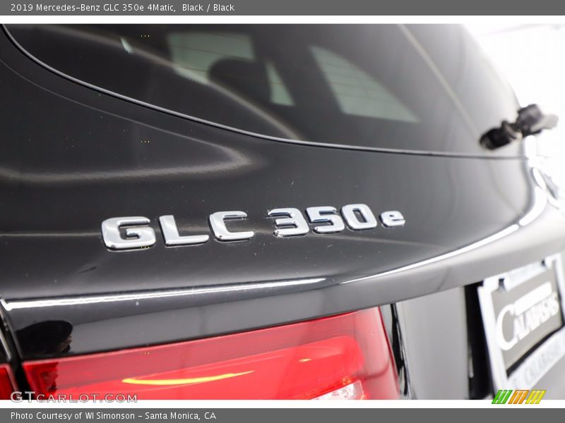 Black / Black 2019 Mercedes-Benz GLC 350e 4Matic