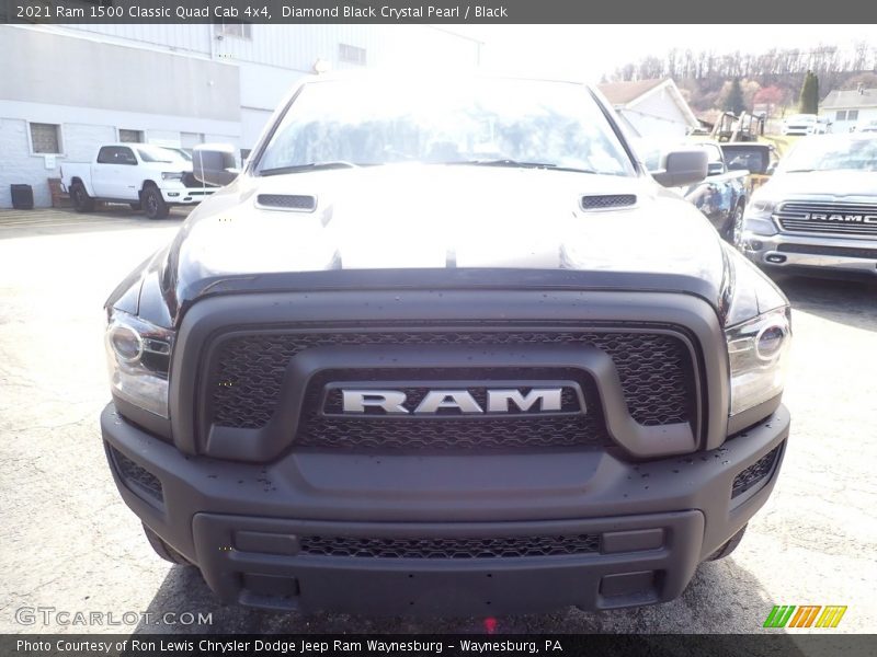 Diamond Black Crystal Pearl / Black 2021 Ram 1500 Classic Quad Cab 4x4