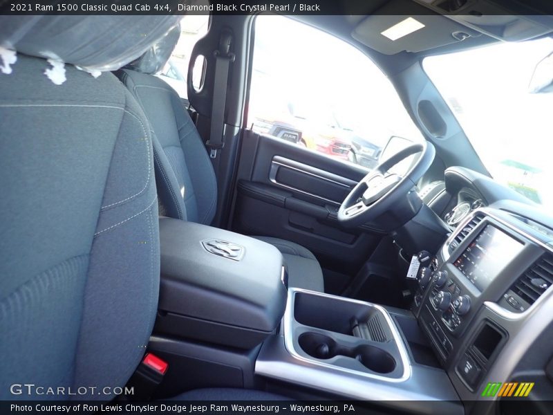 Diamond Black Crystal Pearl / Black 2021 Ram 1500 Classic Quad Cab 4x4