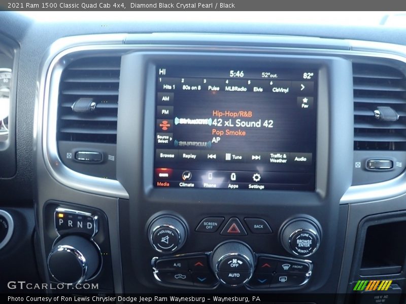 Diamond Black Crystal Pearl / Black 2021 Ram 1500 Classic Quad Cab 4x4