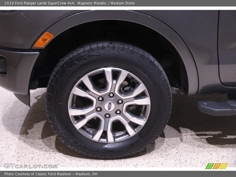 Magnetic Metallic / Medium Stone 2019 Ford Ranger Lariat SuperCrew 4x4