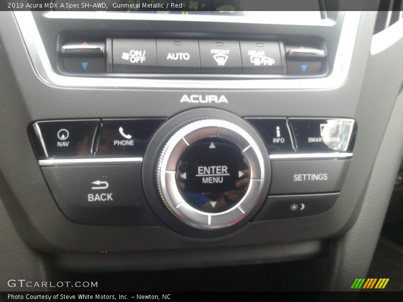 Gunmetal Metallic / Red 2019 Acura MDX A Spec SH-AWD