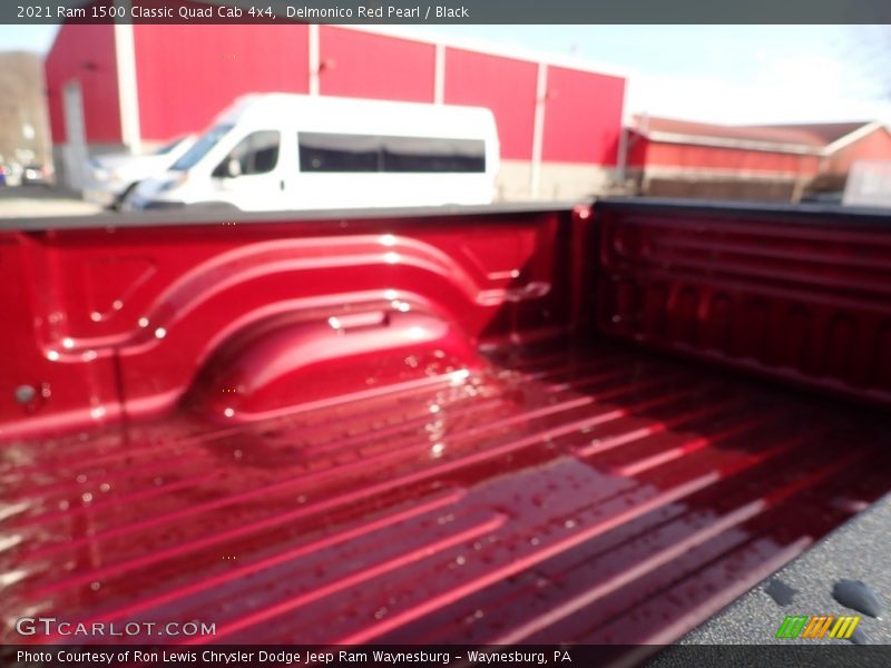 Delmonico Red Pearl / Black 2021 Ram 1500 Classic Quad Cab 4x4