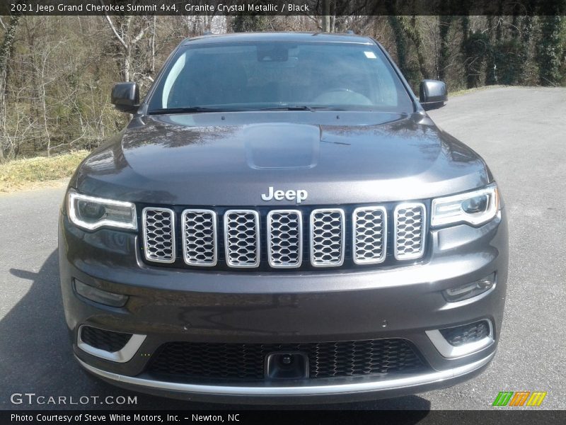Granite Crystal Metallic / Black 2021 Jeep Grand Cherokee Summit 4x4