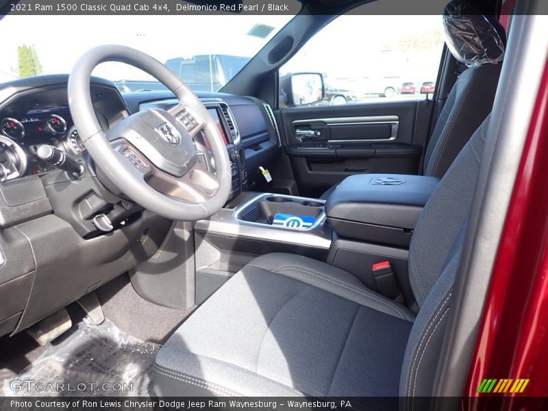 Delmonico Red Pearl / Black 2021 Ram 1500 Classic Quad Cab 4x4