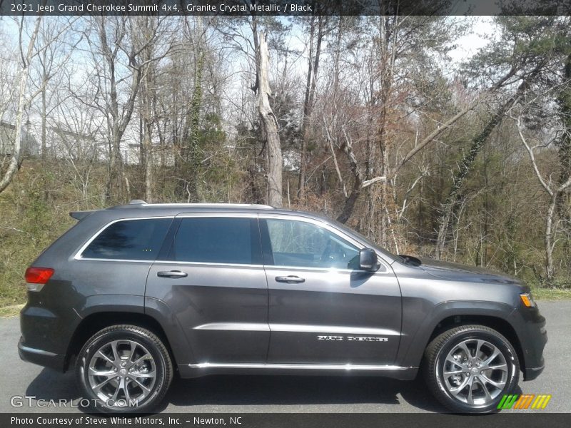 Granite Crystal Metallic / Black 2021 Jeep Grand Cherokee Summit 4x4