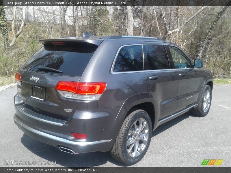 Granite Crystal Metallic / Black 2021 Jeep Grand Cherokee Summit 4x4