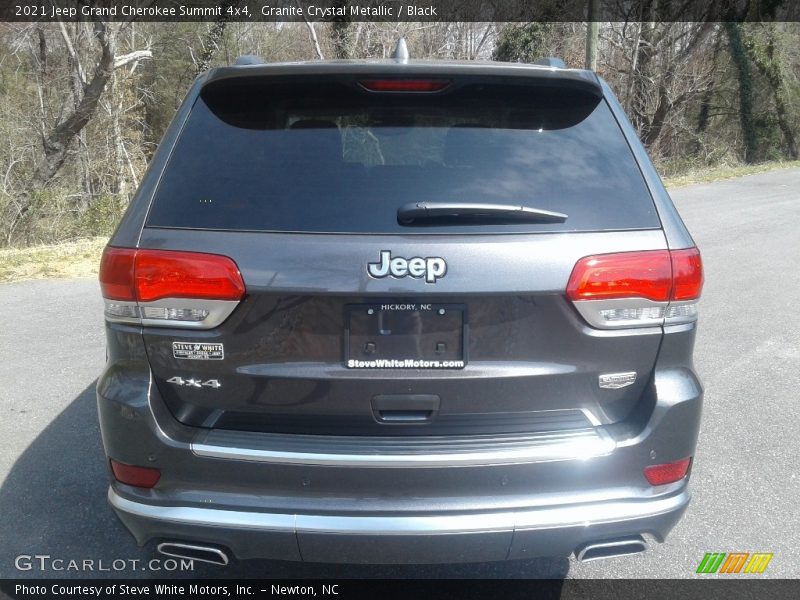 Granite Crystal Metallic / Black 2021 Jeep Grand Cherokee Summit 4x4