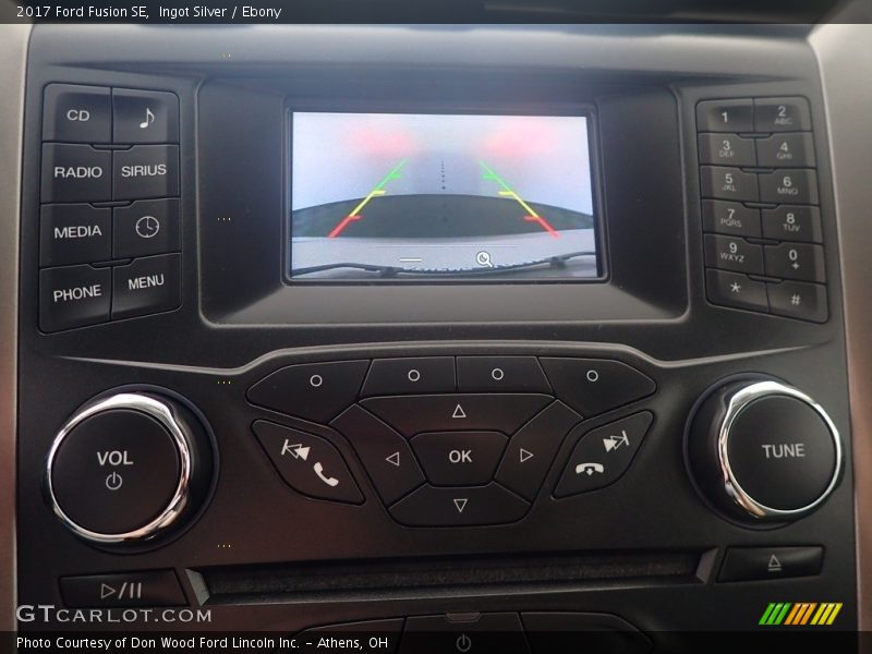 Ingot Silver / Ebony 2017 Ford Fusion SE