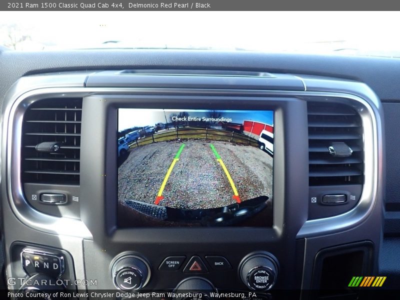 Delmonico Red Pearl / Black 2021 Ram 1500 Classic Quad Cab 4x4