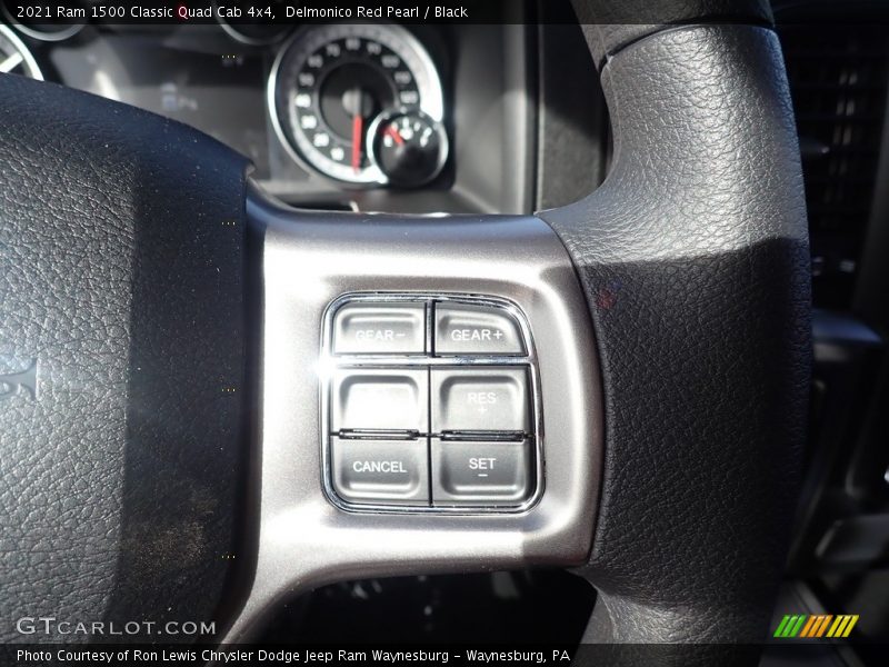 Delmonico Red Pearl / Black 2021 Ram 1500 Classic Quad Cab 4x4