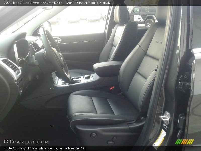Granite Crystal Metallic / Black 2021 Jeep Grand Cherokee Summit 4x4