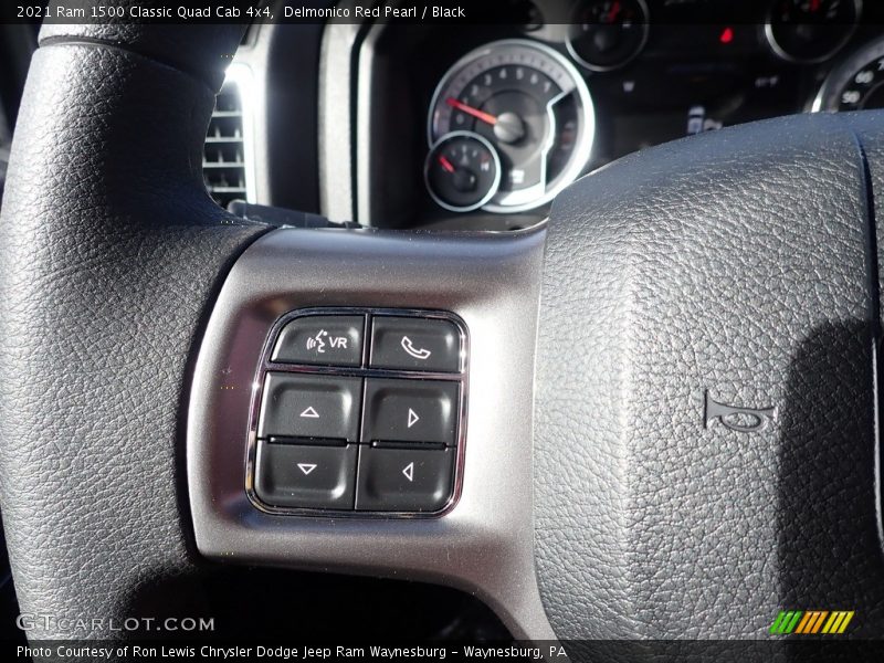 Delmonico Red Pearl / Black 2021 Ram 1500 Classic Quad Cab 4x4