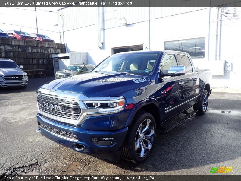 Patriot Blue Pearl / Indigo/Frost 2021 Ram 1500 Limited Crew Cab 4x4