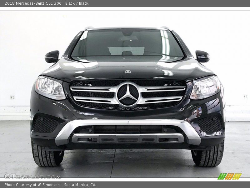 Black / Black 2018 Mercedes-Benz GLC 300