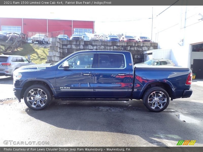 Patriot Blue Pearl / Indigo/Frost 2021 Ram 1500 Limited Crew Cab 4x4