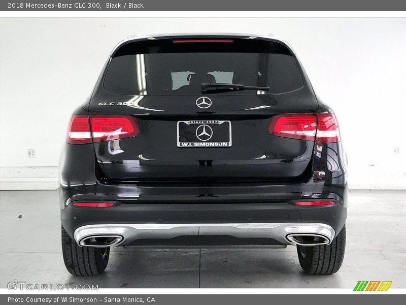 Black / Black 2018 Mercedes-Benz GLC 300