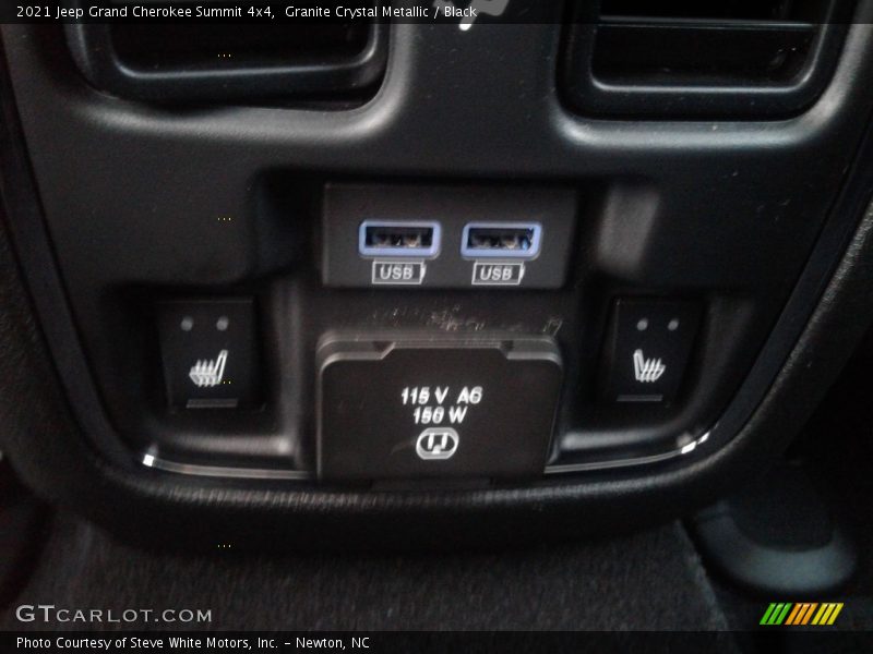 Granite Crystal Metallic / Black 2021 Jeep Grand Cherokee Summit 4x4