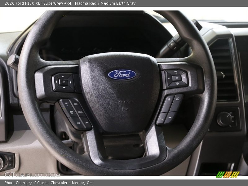 Magma Red / Medium Earth Gray 2020 Ford F150 XLT SuperCrew 4x4