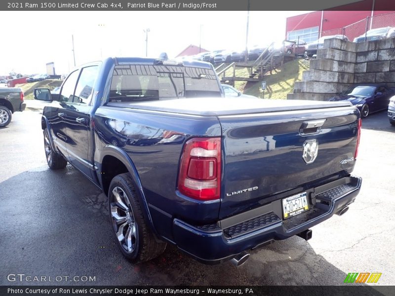 Patriot Blue Pearl / Indigo/Frost 2021 Ram 1500 Limited Crew Cab 4x4