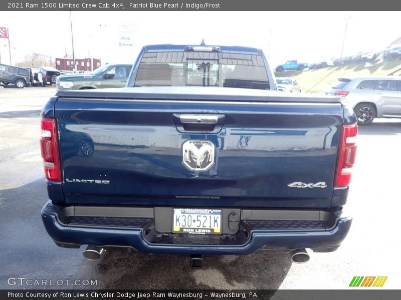 Patriot Blue Pearl / Indigo/Frost 2021 Ram 1500 Limited Crew Cab 4x4