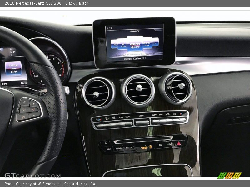 Black / Black 2018 Mercedes-Benz GLC 300