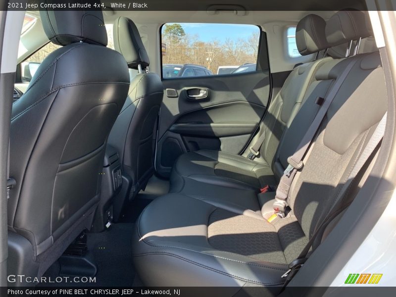 White / Black 2021 Jeep Compass Latitude 4x4