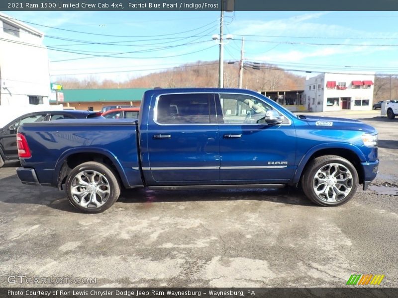 Patriot Blue Pearl / Indigo/Frost 2021 Ram 1500 Limited Crew Cab 4x4