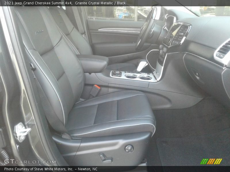 Granite Crystal Metallic / Black 2021 Jeep Grand Cherokee Summit 4x4