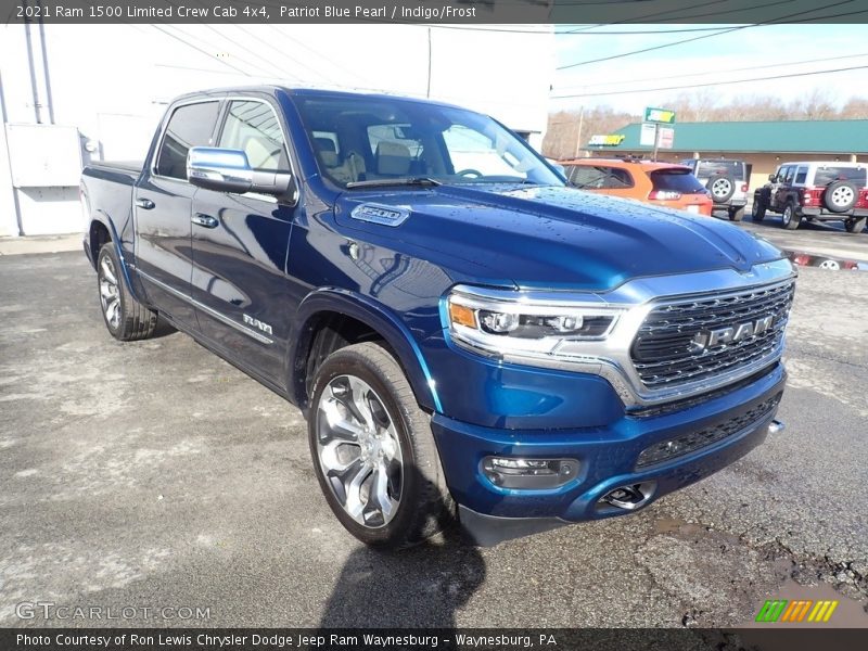 Patriot Blue Pearl / Indigo/Frost 2021 Ram 1500 Limited Crew Cab 4x4