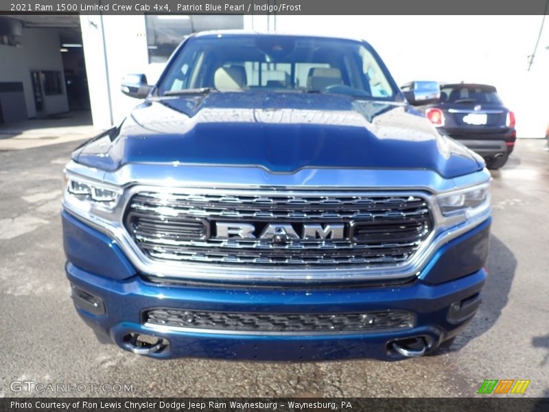 Patriot Blue Pearl / Indigo/Frost 2021 Ram 1500 Limited Crew Cab 4x4