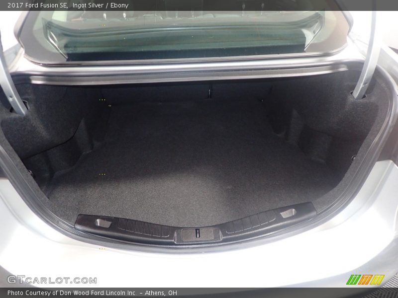 Ingot Silver / Ebony 2017 Ford Fusion SE