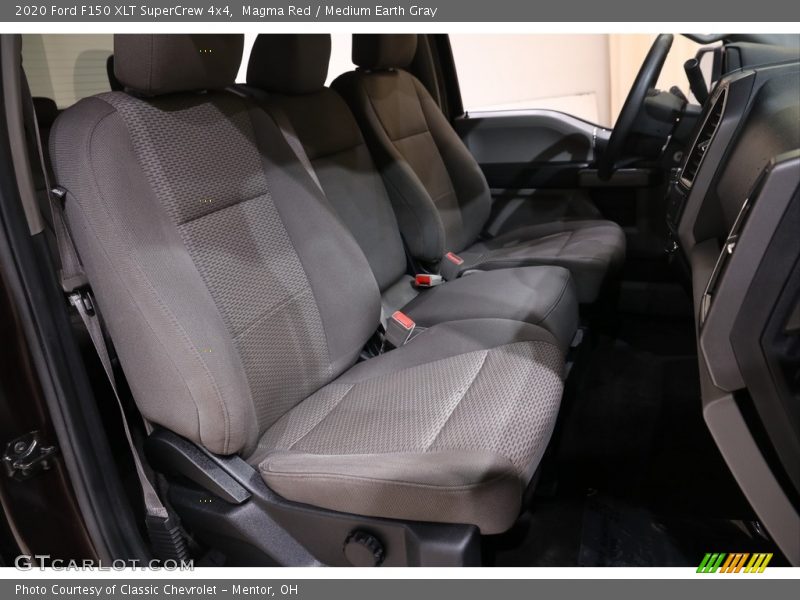 Magma Red / Medium Earth Gray 2020 Ford F150 XLT SuperCrew 4x4