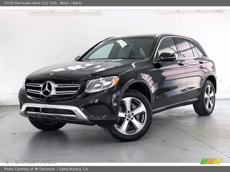 Black / Black 2018 Mercedes-Benz GLC 300
